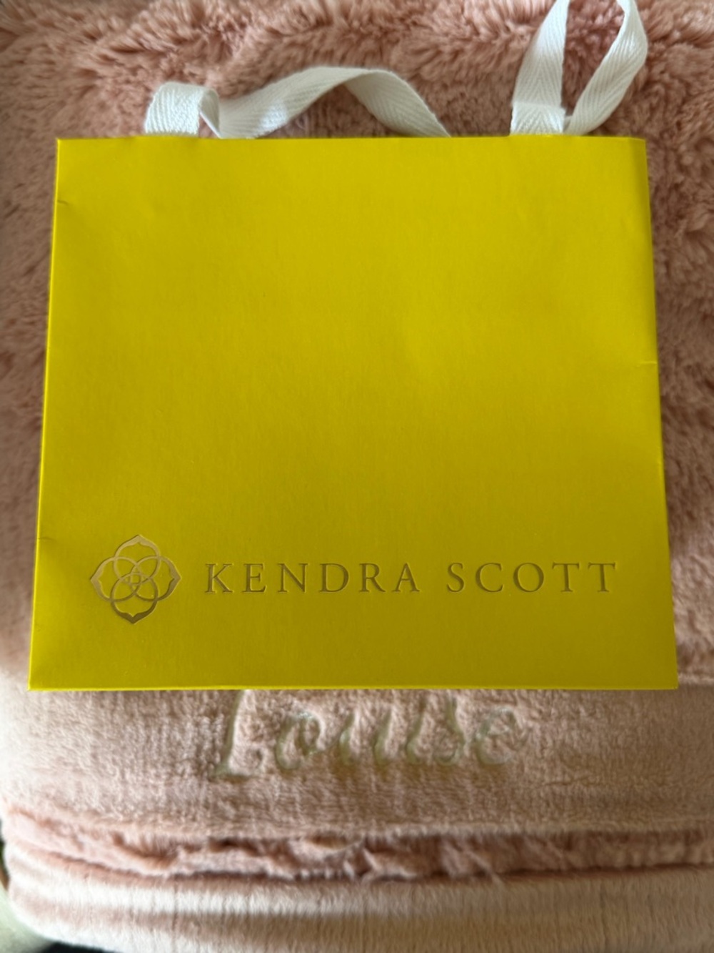 Kendra Scott Gold Chain Necklace with Signature Tag